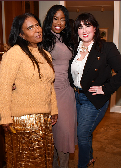 4. Sloan Solomon, Ebony Edwards and Dana Friedman