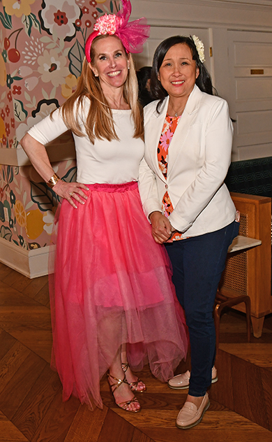 Jaimi Blackburn, Fearless publicity guru and Rosalie Manager paused for a photo during the Derby Day Festivities