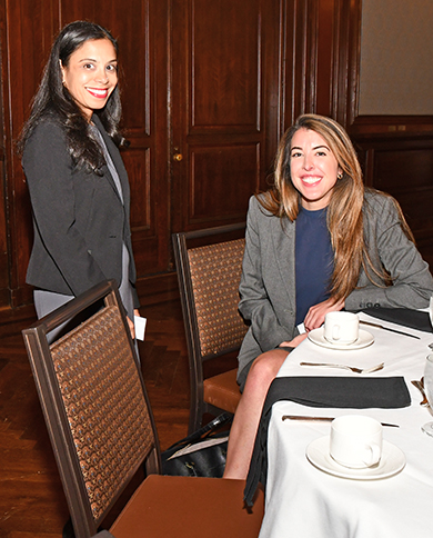 6. Monica Jindia chatted with Kelsey Gibson