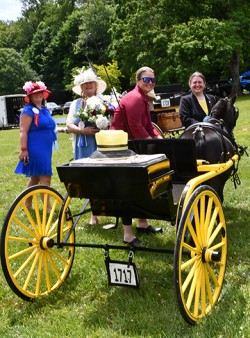 Scenes from 2023 Pleasure Drive preliminary judging and picnicking at St. Davids Churchgrounds continues to