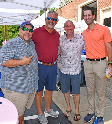6. caterer, Tom Brower, Al Rosenberg, Steve Lanciano and Steve Sable