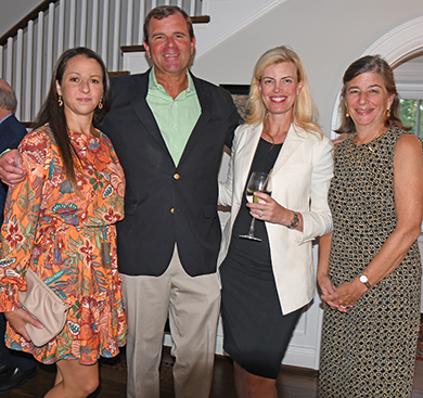 7. Katie Flaherty, Erin and Rich Young and Nina Dietrich