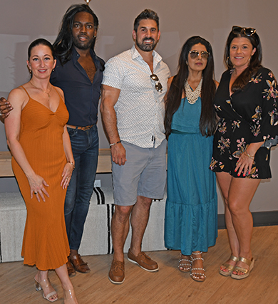 9.Tess Adams, David Alexander Jenkins, Dan Deckelbaum , Dr. Huma Mahmuso and Courtney Marcellus