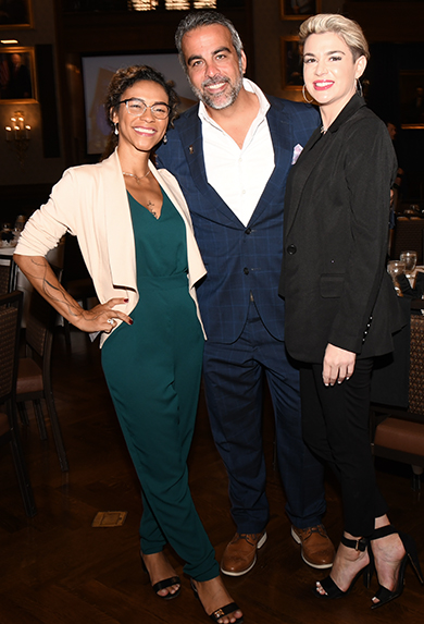 3. Fran Rodrigues, Joe Desiderio and Jadah Hll