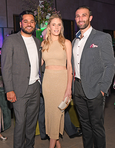 33. Momin Sheikh, Samantha Engler and A.J.DiVelario