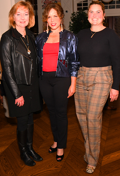 7. Sydney Grims, Elissa Bloom and Melissa Ludwig Rauschenberg