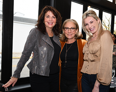 Jeanne Morgano, Ann King Lagos and Jackie Herb