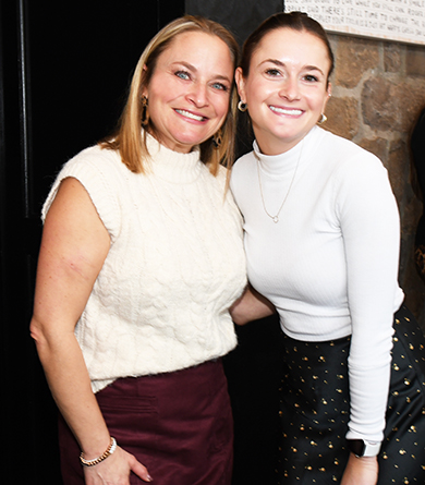 Cindy Seaner and Leah Lezamic