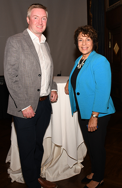 Ryan Gallagher and Michele Casale