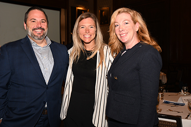 15. Daniel Susin, Mary Solvano and Krista Collins