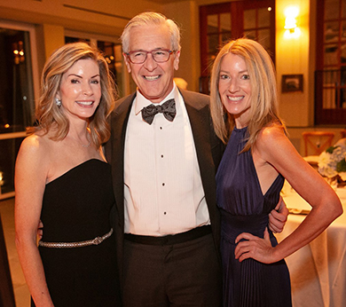 Caroline McLaughlin, Bob Schena, CEO, Rajant Corporation, and publicist Leslie Padilla