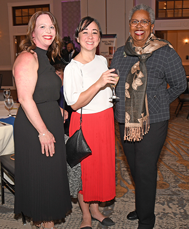 15. Cyrise Dixon, Monika Collina and Micki Tilley