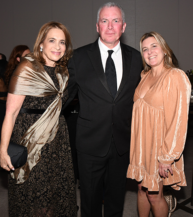 24. Blina Ludmir and John and Kim Hanson
