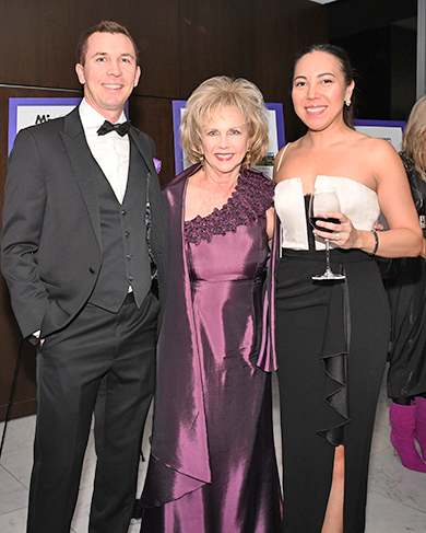 4. Christopher, Sharon and Sarah Huggins