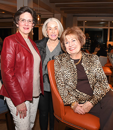 PaolI Hospital Auxiliary supported the Main lINESharon Kope, Pat Wagner and Judy Molt attended Sip & Shop