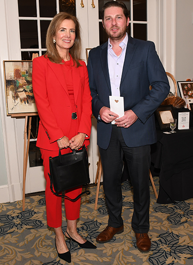 Caroline O'Halloran chatted with Dr. Raul Moldovan at the 3eent