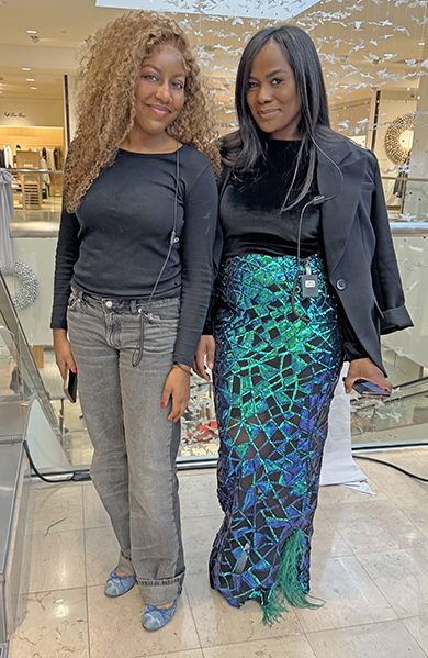 Drusilla Lindsay and Porscha Johnson