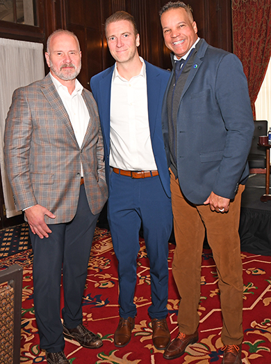 4. Charles Jefferson, Alvar Cortada and Mark Tillman