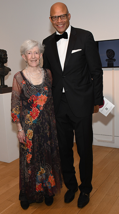 15, Artist Judith Brodsky, pictured with PAFA president & Ceo Eric Pryor, was honored at the event.