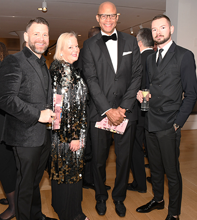 9, Michael DelBene, Anne McCollum, PAFA President & CEO Eric Pryor, and Andrew Snow