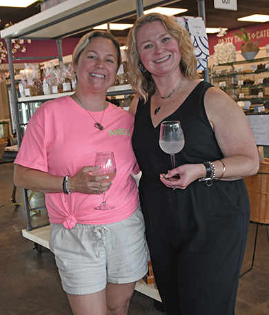 Justine Patton and Andrea Cronin