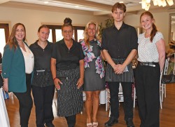 Suzy’s Girls attend August ’25 networking luncheon at Teca Newtown Square