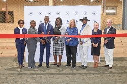 McCausland Arena Ribbon Cutting takes place at the Chamounix Equestrian Center