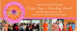 Suzy Pratowski hosts 4th annual mega networking lunch at Liberty Hill