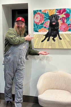 ”Meet The Artist Open House” featuring Jay McClellan was held at Main Line Urgent Vet