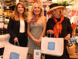 Thomas Jefferson University Hospital Women’s Board members and guests attend a Sip & Shop at The Little House Shop