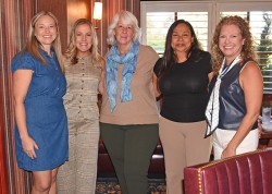 Suzy Girls attend October brunch at Triple Crown